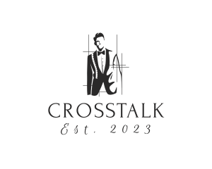 Classy Tuxedo Measurement logo design