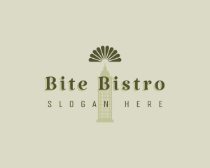 Art Deco City Bistro logo design