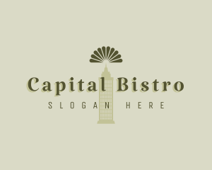 Art Deco City Bistro logo design