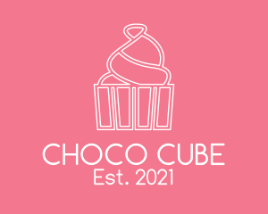 Confectionery - Simple Cupcake Icing logo design