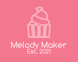 Cupcake Shop - Simple Cupcake Icing logo design