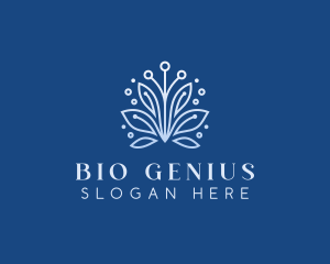 Biotechnology - Sustainable Leaf Biotechnology logo design