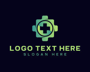 Octagonal - Medical Healthcare Hospital logo design