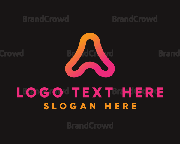 Tech Startup Letter A Logo