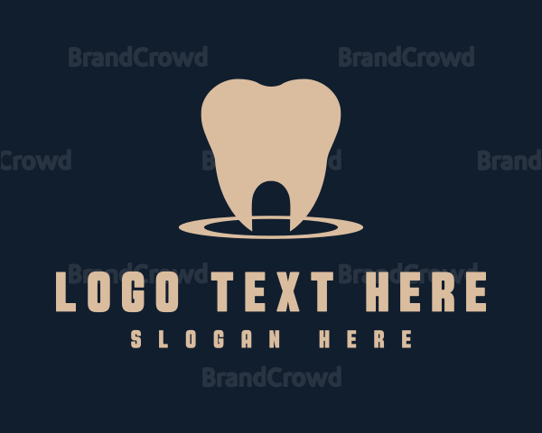 Simple Dental Clinic Logo