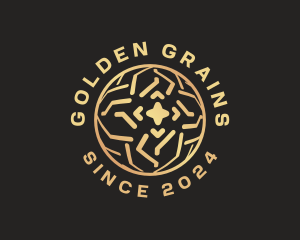 Golden Global Sphere logo design