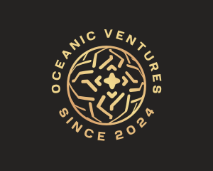 Golden Global Sphere logo design