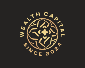 Golden Global Sphere logo design