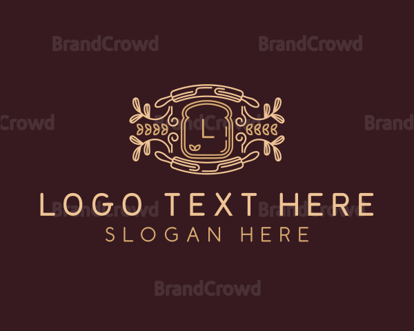 Loaf Bread Baker Logo