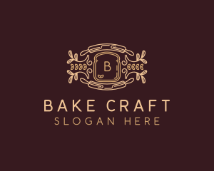 Loaf Bread Baker logo design