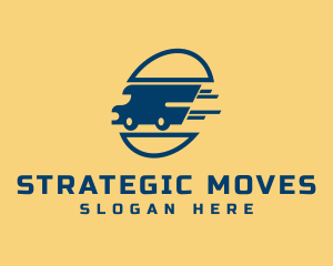 Fast Truck Delivery logo design