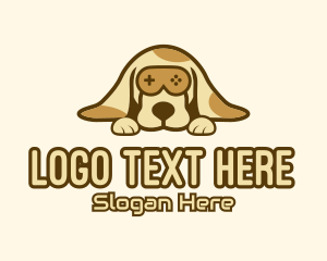 Game Controller - Brown Dog Game Controller logo design