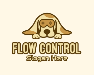 Brown Dog Game Controller logo design