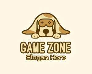 Brown Dog Game Controller logo design