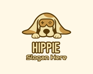 Arcade - Brown Dog Game Controller logo design