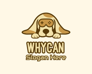 Vet - Brown Dog Game Controller logo design