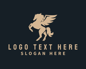 Luxury - Premium Business Pegasus logo design