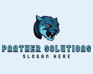 Panther Gaming Esport logo design