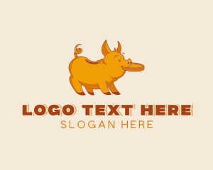 Pig - Pig Coin Savings logo design