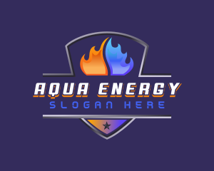 Fire Ice Energy logo design