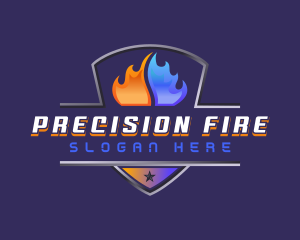 Fire Ice Energy logo design