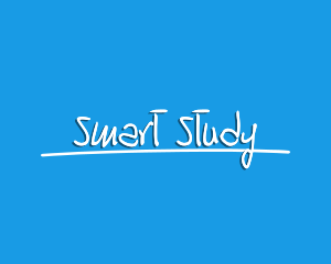 Study - Handwritten Study Education logo design