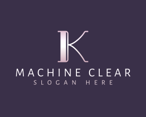 Elegant Stylish Company Letter K Logo
