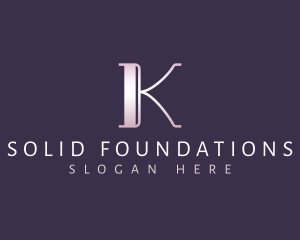 Classic - Elegant Stylish Company Letter K logo design