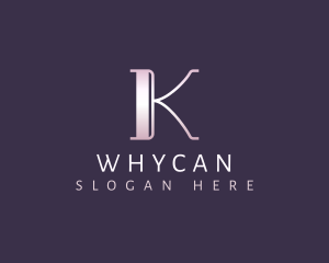 Calligraphy - Elegant Stylish Company Letter K logo design