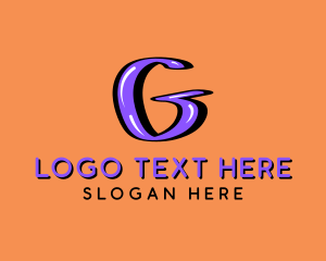 Street Artist - Graphic Letter G logo design