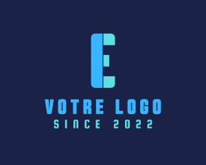 Web Developer - Professional Organization Letter E logo design