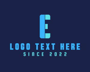Computer - Professional Organization Letter E logo design