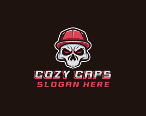 Skull Cap Gaming logo design