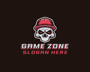 Skull Cap Gaming logo design