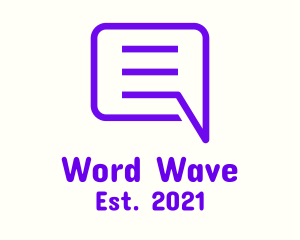 Message - Chat Box Messaging logo design
