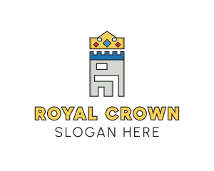 Royal - Royal Castle Crown logo design