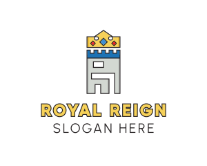 Royal Castle Crown logo design