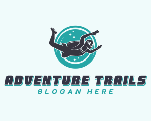 Adventure Skydiving Recreation  logo design