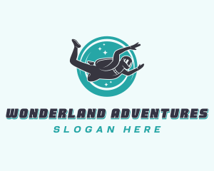 Adventure Skydiving Recreation  logo design