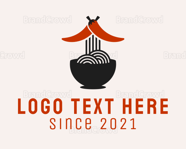 Hot Pepper Ramen Logo