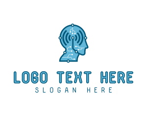 Cyborg - Robotics Artificial Intelligence logo design