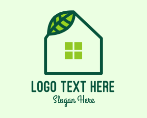 Vegan - Organic Garden House logo design
