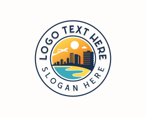 Tour Guide - Beach Travel Tour logo design