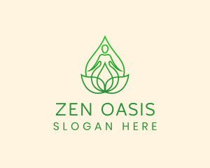 Zen Meditation Spa logo design