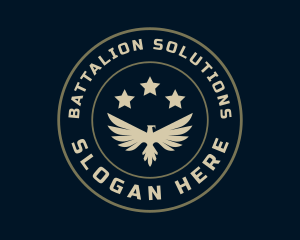 Battalion - Military Air Force Eagle logo design