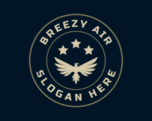 Military Air Force Eagle logo design