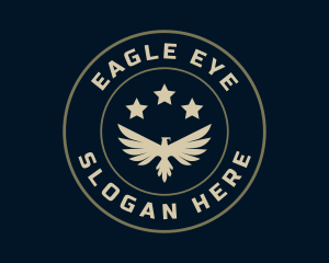 Military Air Force Eagle logo design