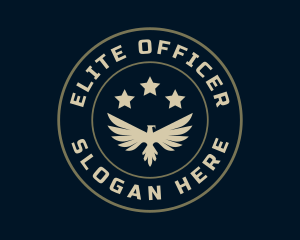 Officer - Military Air Force Eagle logo design