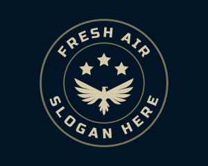 Military Air Force Eagle logo design