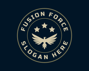 Military Air Force Eagle logo design